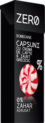Zero Bomboane cu capsuni si crema de lapte