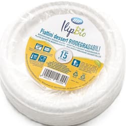 Fibraware Dessert Plate Set D17.5cm, Biodegradable, Sugar Cane