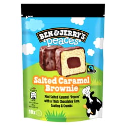 Ben & Jerry's Peaces Salted Caramel Brownies 10x16ml