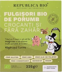 Republica Bio ECO Fulgisori de porumb crocanti fara zahar, fara gluten