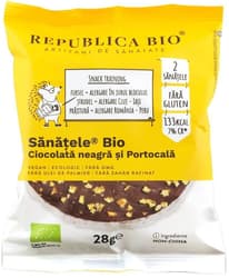 Republica Bio ECO Sanatele cu ciocolata neagra si portocala fara gluten