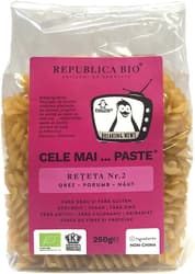 Republica Bio ECO Cele mai…PASTE Reteta 2 cu orez, porumb si naut, fara gluten