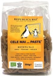 Cele mai... PASTE Recipe 3 Rice Corn Buckwheat, gluten-free, organic, Republica BIO, 250g