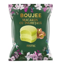 Boujee Macaron cu inghetata cu aroma de fistic