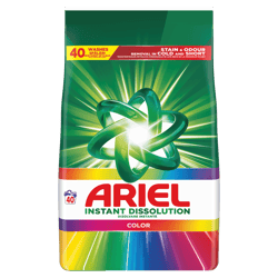 Ariel Detergent pudra pentru rufe colorate, 40 spalari