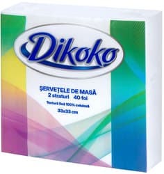 Dikoko Servetele de masa, 2 starturi, 33x33cm