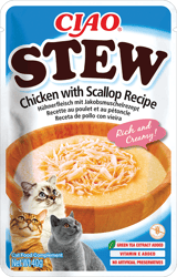 Inaba Wet Cat Food Stew Chicken & Clams
