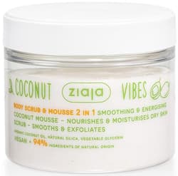 Ziaja Coconut Vibes Scrub & mousse pentru corp