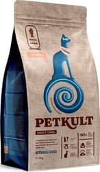Petkult Cat Adult Care Sterilised Dry Cat Food, Salmon
