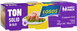 Losos Ton solid in ulei 3x80g