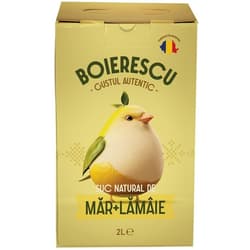 Boierescu Suc natural de mere cu lamaie