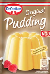 Dr.Oetker Original Pudding Praf de budinca cu gust de Crème Brulee