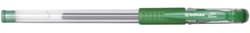 Donau Pix cu gel, rubber grip, 0.5, cerneala rezistenta la apa, verde