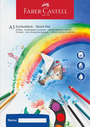 Faber-Castell Bloc desen, A3, 20 file