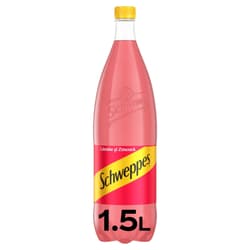 Schweppes Lemon & Raspberry Carbonated Soft Drink PET