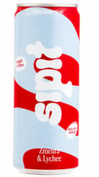 Sipit Raspberries and lychee prebiotic carbonated drink
