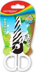Keyroad Kids Pro Zebra Foarfeca plastic, 13.0cm