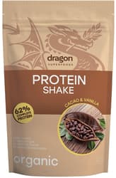 Dragon Superfoods ECO Shake proteic cu cacao si vanilie