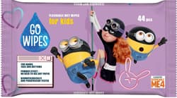 GoWipes Minions Flushable wet wipes, 44 pcs,