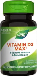 Secom Vitamin D3 softgels for adults