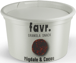 favr. Granola Snack with Almonds and Coconut