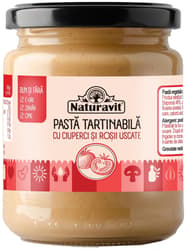 Naturavit Pasta tartinabila naturala cu ciuperci si rosii uscate