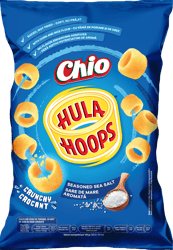 Hula Hoops Pufuleti cu sare de mare aromata