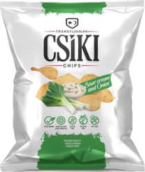 Csíki Chips with cream and onion