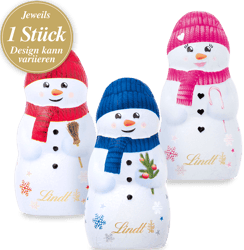 Lindt Snowman Figurine
