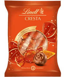Lindt Pralines with milk chocolate and crunchy caramel