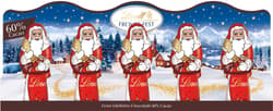 Lindt Mini Santa Figurines 60% Cocoa 5x10g