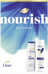 Dove Advanced Care Set cadou, gel de dus si lapte de corp