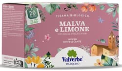Valverbe ECO Ceai din nalba si lamaie 20 pliculete