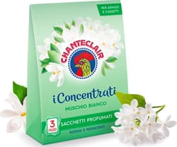 Chanteclair Set saculeti parfumati, muschio bianco, 3x12g