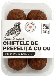 Taste Cool Chiftele de prepelita cu ou