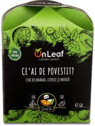 OnLeaf Ceai de ananas, citrice si menta