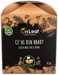 OnLeaf Ceai de brad, pere si prune