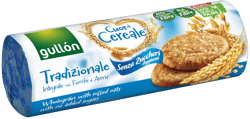 Gullon Biscuiti traditionali cu faina integrala si fulgi de ovaz, fara zahar