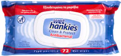 Wet Hankies Servetele umede antibacteriene