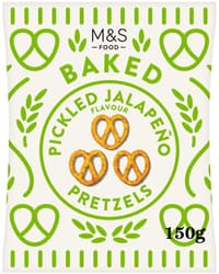 Marks & Spencer Food Baked Jalapeno pretzels