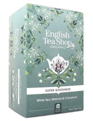 English Tea Shop ECO Ceai alb, matcha si scortisoara