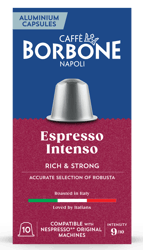 Borbone Coffee Espresso Intense Palermo comp compatible nespresso