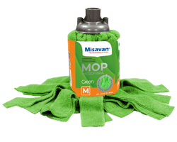 Misavan Mop microfibra m verde