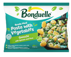 Pasta with Vegetables
Gnocchi with Spinach and Peas