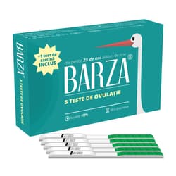BARZA TEST OVULATIE BANDA 5BUC + 1 TEST SARCINA BANDA
