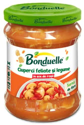 Bonduelle Sliced mushrooms and vegetables in tomato sauce