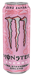 Monster Strawberry Dreams Bautura energizanta zero zahar doza
