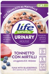 Life Urinary Plic pentru pisica adult, ton si afine, 70g