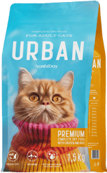 Urban Adult Dry Cat Food with Chicken and Rice