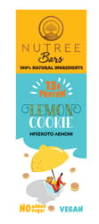 Nutree Baton Proteic Raw Vegan Lemon Cookie fara gluten